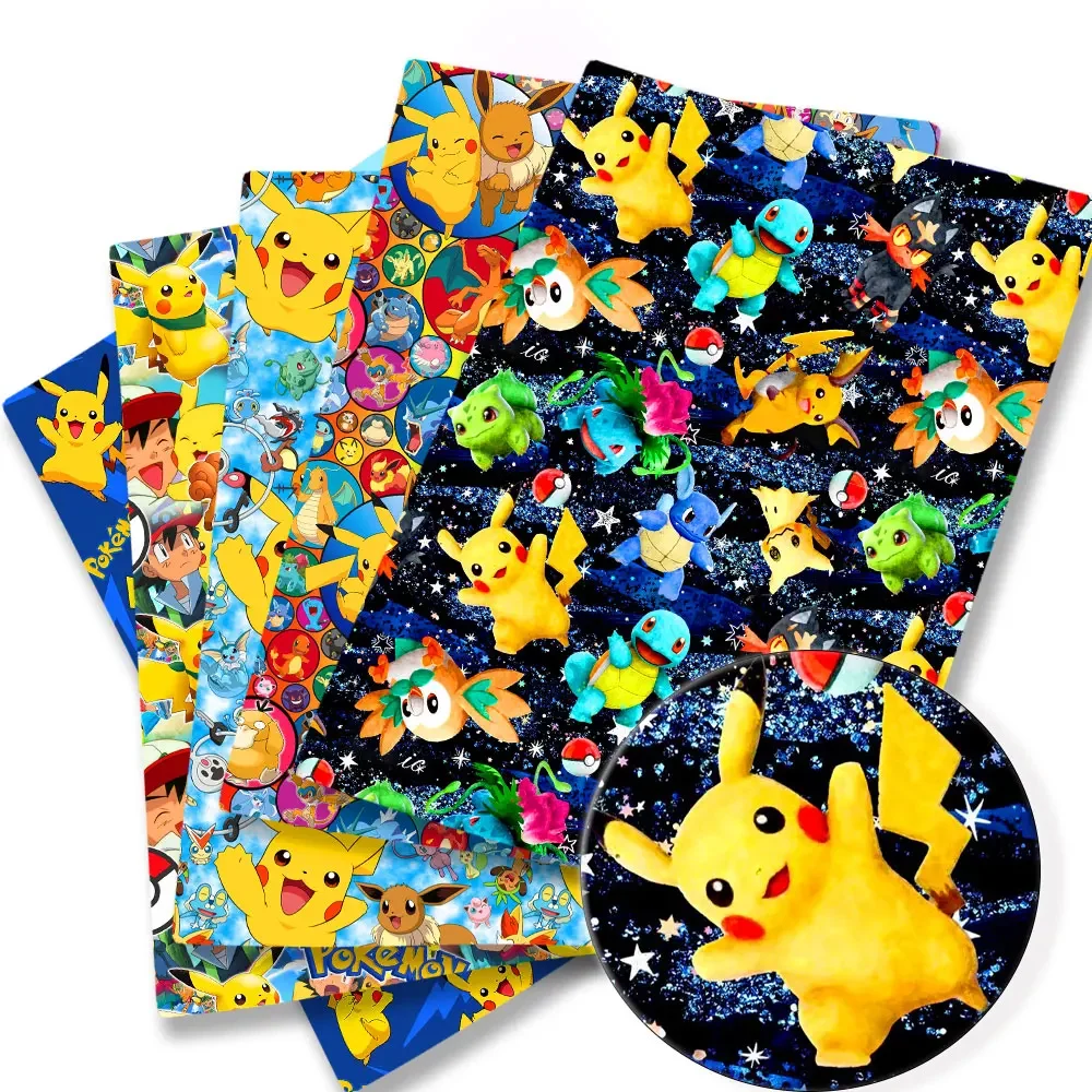 Baby Products List - ポケモン漫画生地 140*50 センチメートル手作り縫製パッチワークキルティングベビードレスホームシートプリント生地生地縫製子供