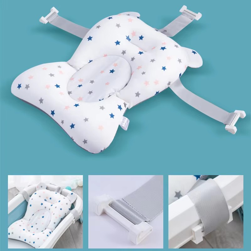 ベビーバスシートサポートマット幼児用滑り止めソフトコンフォー - Baby Bath Tub Foldable のレビューと価格