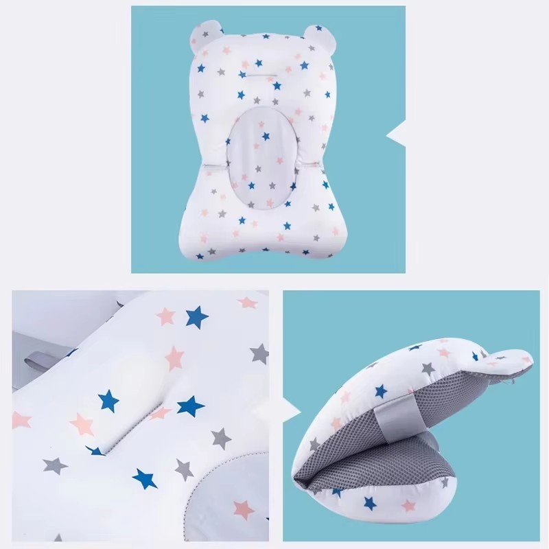 ベビーバスシートサポートマット幼児用滑り止めソフトコンフォー - Baby Bath Tub Foldable のレビューと価格