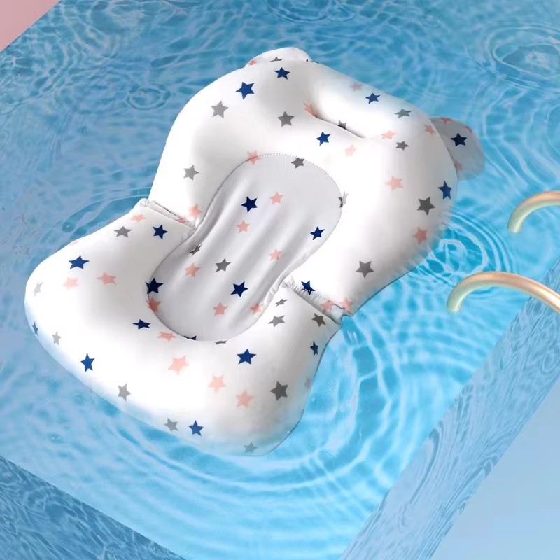 ベビーバスシートサポートマット幼児用滑り止めソフトコンフォー - Baby Bath Tub Foldable のレビューと価格