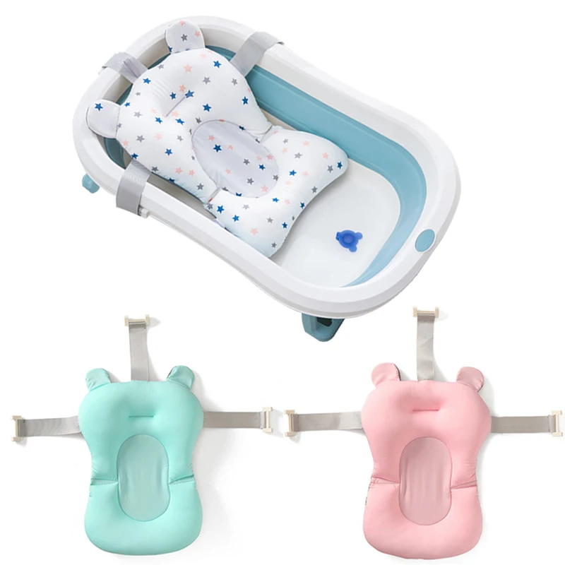 折りたたみ式ベビーシャワーパッド,滑り止めバスシート,安全ク - Baby Bath Tub Foldable のレビューと価格