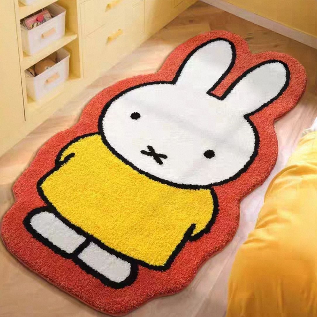 ミッフィーカーペットリビングルーム模造カシミヤ寝室女の子の部 - Baby Products List のレビューと価格