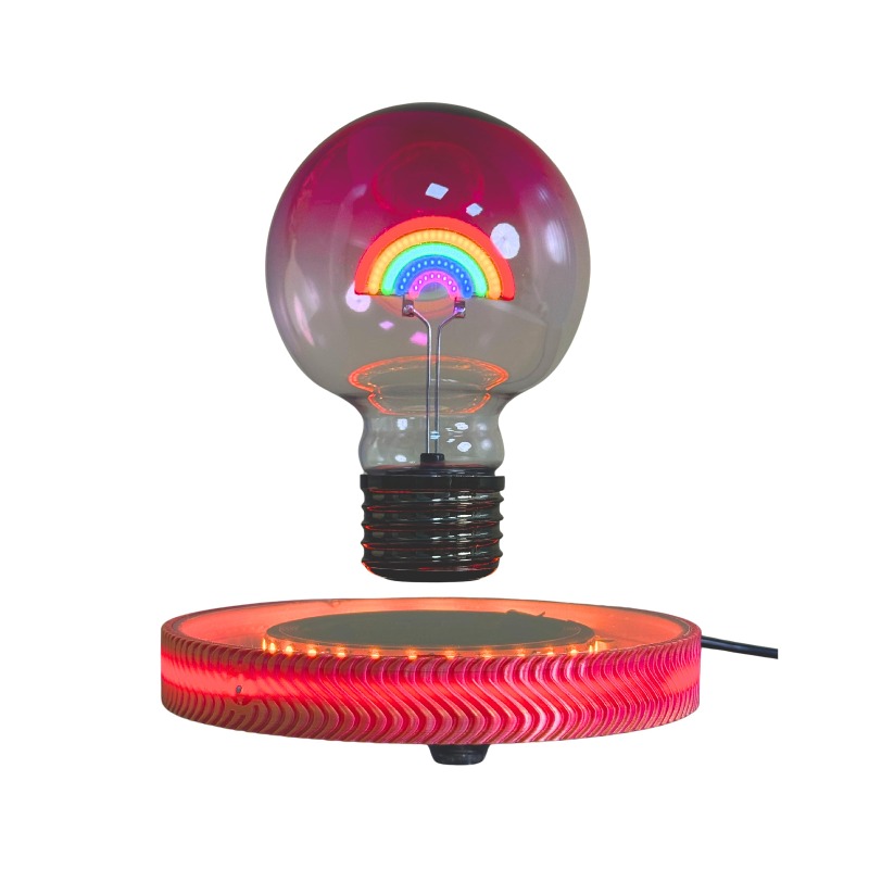 空中浮遊ワイヤレスLED電球デスクランプ、男の子と女の子のた - Baby Products Unique のレビューと価格
