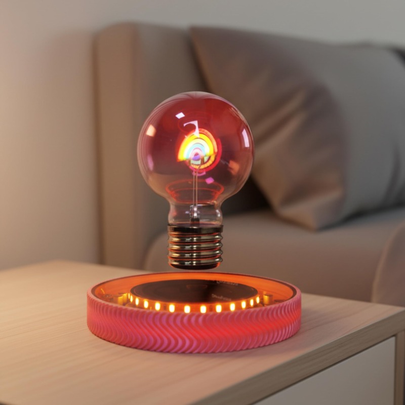空中浮遊ワイヤレスLED電球デスクランプ、男の子と女の子のた - Baby Products Unique のレビューと価格