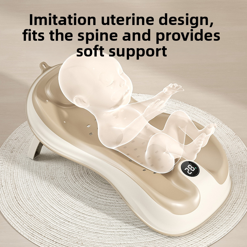 ポータブル折りたたみ式ベビーバス |   スマート温度表示  - Baby Bath Tub Foldable のレビューと価格
