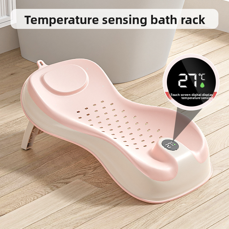 ポータブル折りたたみ式ベビーバス |   スマート温度表示  - Baby Bath Tub Foldable のレビューと価格